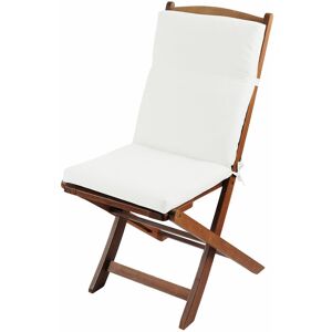 Coussin de fauteuil en toile outdoor Ecru 40x90 cm - Ecru - Publicité