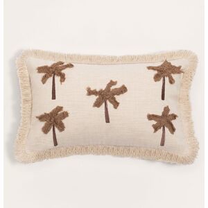 Coussin Rectangulaire en Coton (30x50 cm) Korumba Sklum Beige Lin - Beige Lin - Publicité