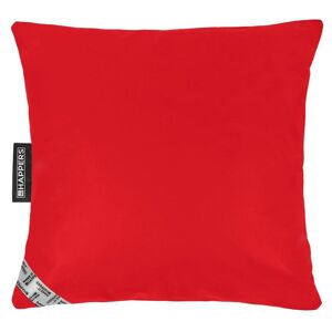 Coussin Similicuir Indoor Rouge Happers 45x45 rouge - rouge - Publicité