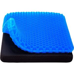 - Coussin de siège en gel Bleu HG03220-BLU - Bleu