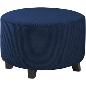 AORSHER Housse Ottomane Rond Housses de Pouf Extensible Jacquard, Housse de Repose-Pieds Protecteur de Meubles Housse de Tabouret avec Fond élastique - Publicité