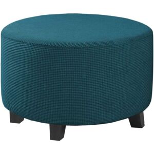 AORSHER Housse Ottomane Rond Housses de Pouf Extensible Jacquard, Housse de Repose-Pieds Protecteur de Meubles Housse de Tabouret avec Fond élastique Antidérapante, small - Publicité