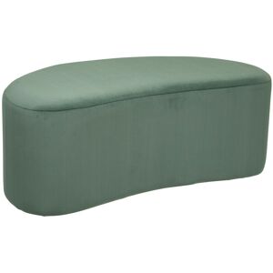 Banc Banquette en Velours Vert Céladon 98 x 50 cm Atmosphera Vert - Publicité