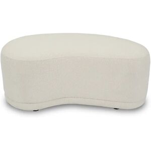 NV GALLERY Banc cosy ENZO - Pouf, Ecru boucle, L100 Ecru