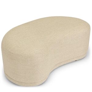 NV GALLERY Banc cosy ENZO - Pouf, Beige sable, L100 Beige sable