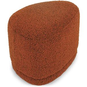 NV GALLERY Pouf ENZO - Pouf, Rouille bouclée, H41 Rouille