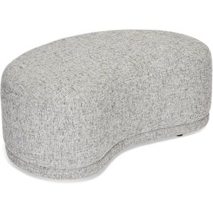 NV GALLERY Banc cosy ENZO Pouf Tweed gris L100 Tweed gris