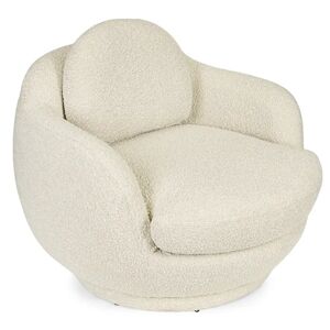 NV GALLERY Fauteuil OTEA Fauteuil Blanc avoine boucle Blanc