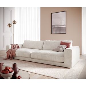 DELIFE Grand-canapé Cubico 290x120 cm Cordon Beige