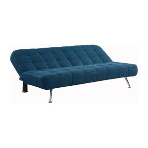 Vente-unique Canapé convertible clic-clac en tissu MURNI - Bleu