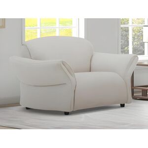 Vente-unique Fauteuil en tissu beige BODURA