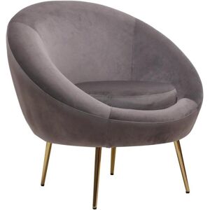 Habitat et jardin Fauteuil en velours 