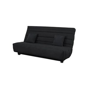 Relaxima Banquette Clic-Clac 130 ORLANDO pearl noir - matelas Dunlopillo - Publicité