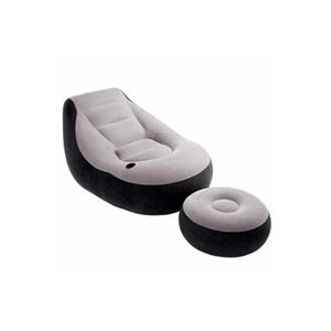 - Fauteuil pouf gonflable Intex 68564 repose-pieds transportable lounge - Publicité