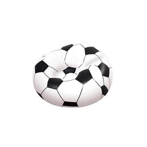 Bestway Fauteuil gonflable Beanles soccer ball chair Blanc Taille : UNI - Publicité