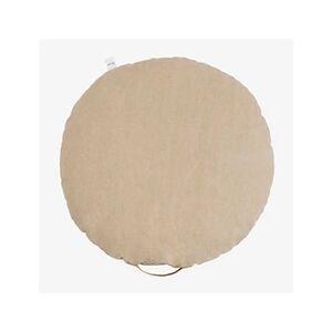 SKLUM Coussin de sol rond en coton Suir Beige crème cm - Publicité