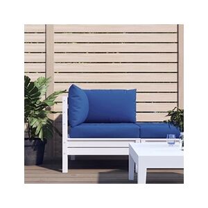 VIDAXL Coussins de palette 3 pcs bleu tissu oxford - Publicité