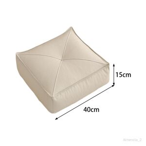 Coussin De Siège Au Sol, Futon Carré, Oreiller De Sol Pour La Maison, Clair Gris Clair - Publicité