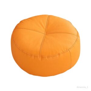 Coussin De Siège De Sol, Futon Rond, Coussin De Patio, Pour Salle À Manger, Orange - Publicité