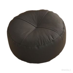 Coussin De Siège De Sol, Futon Rond, Coussin De Patio, Pour Salle À Manger, Noir - Publicité