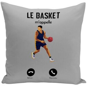 Housse De Coussin 40x40 Cm Le Basket M'appelle Sport Etats-Unis Usa - Publicité