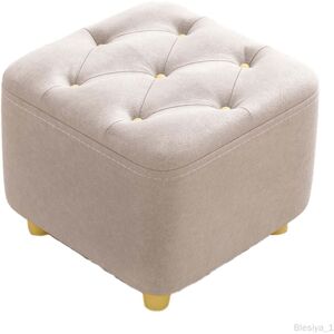 Repose-Pieds, Tabouret De Loisirs Stable, Tabouret Ottoman Pour Porte, Beige - Publicité