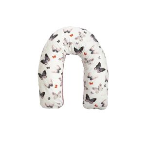 BeBes Collection Coussin d'allaitement et housse papillon multicolore