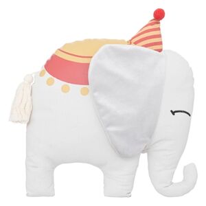 atmosphera for kids Coussin enfant elephant coton gris