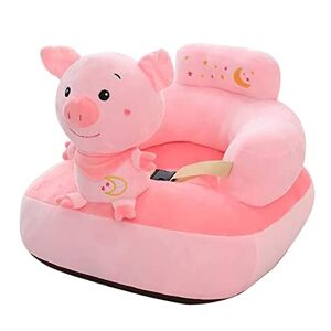 Starnearby Coussin de Canape Bébé sans Rembourrage Coussin Assise Bebe Fauteuil pour Enfant en Peluche Forme Animal Housse de Siège pour Bébé Siège de Sol pour Bébé Apprendre à S'assoire - Publicité