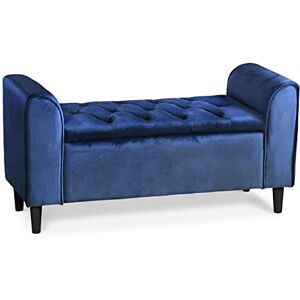 Menzzo Bench, Bleu, L114 x P43 x H58 cm - Publicité