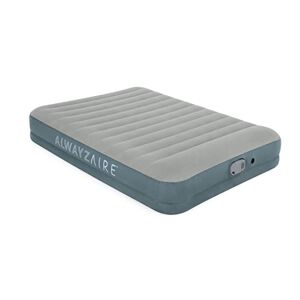 Bestway AlwayzAire Matelas Gonflable 2 Personnes lit Pompe intégrée, Gris, 2,03 x 1,52 x 36 cm - Publicité