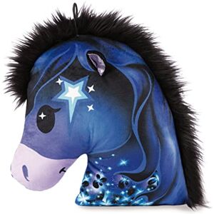 NICI Coussin Poney Starflower 33x33cm Green - Publicité