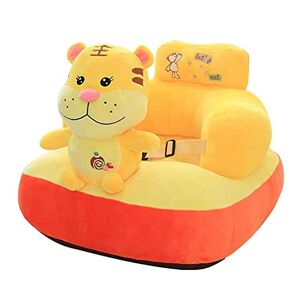 Starnearby Coussin de Canape Bébé sans Rembourrage Coussin Assise Bebe Fauteuil pour Enfant en Peluche Forme Animal Housse de Siège pour Bébé Siège de Sol pour Bébé Apprendre à S'assoire - Publicité