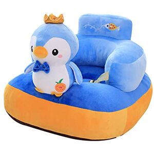 Starnearby Coussin de Canape Bébé sans Rembourrage Coussin Assise Bebe Fauteuil pour Enfant en Peluche Forme Animal Housse de Siège pour Bébé Siège de Sol pour Bébé Apprendre à S'assoire - Publicité