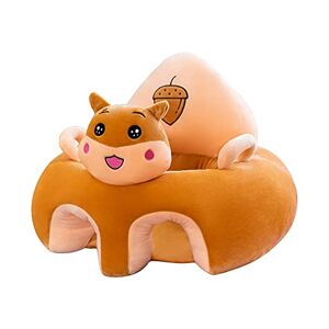 Starnearby Coussin de Canape Bébé sans Rembourrage Coussin Assise Bebe Fauteuil pour Enfant en Peluche Forme Animal Housse de Siège pour Bébé Siège de Sol pour Bébé Apprendre à S'assoire - Publicité