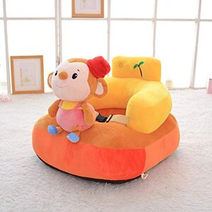 Starnearby Coussin de Canape Bébé sans Rembourrage Coussin Assise Bebe Fauteuil pour Enfant en Peluche Forme Animal Housse de Siège pour Bébé Siège de Sol pour Bébé Apprendre à S'assoire - Publicité