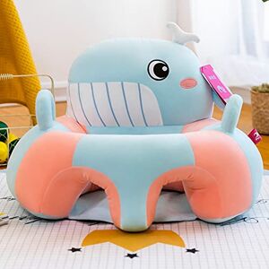 Starnearby Coussin de Canape Bébé sans Rembourrage Coussin Assise Bebe Fauteuil pour Enfant en Peluche Forme Animal Housse de Siège pour Bébé Siège de Sol pour Bébé Apprendre à S'assoire - Publicité