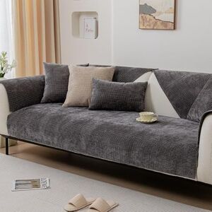 HLTQL Housse De Canapé d'angle Extensible Velours 2 Place 3 Place 4 Places Protege Canape Couvre Canapé Housse Coussin Canapé Couverture Canape(A,Pillowcase30x50cm) - Publicité