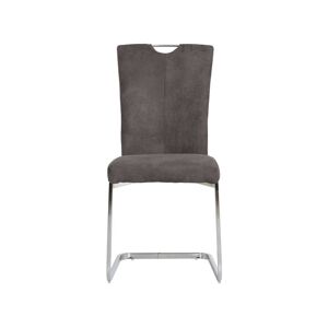 Conforama Chaise SANDY coloris gris - Publicité