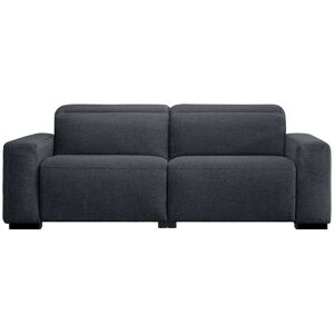 Conforama Canapé d'angle relax électrique 3 places MONZA coloris noir - Publicité