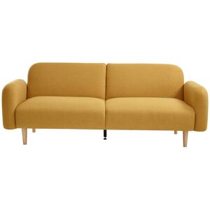 LOMOCO Banquette-lit convertible LOMOCO CAMBERRA coloris jaune