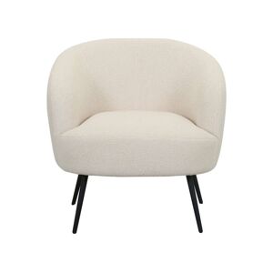 LOMOCO Fauteuil fixe LOMOCO BOUCLY coloris blanc