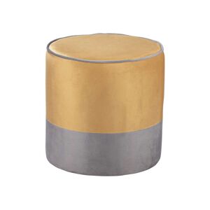 LOMOCO Pouf LOMOCO VELVET coloris jaune