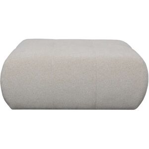 Conforama Pouf  SOPHIE coloris blanc