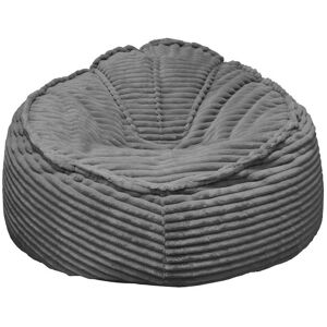 Conforama Pouf BIGGY coloris gris