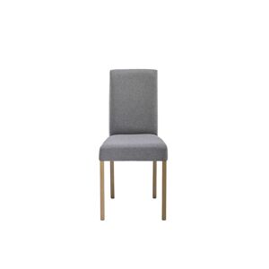 Conforama Chaise en tissu SALSA coloris gris - Publicité
