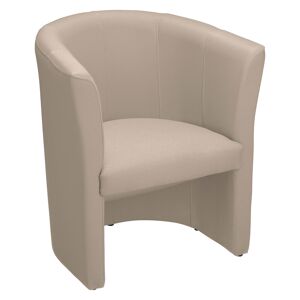 Fauteuil Premium tissu classique taupe