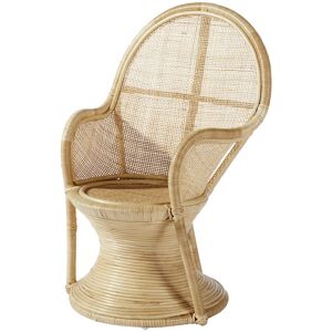 Maisons du Monde Fauteuil enfant en rotin tresse