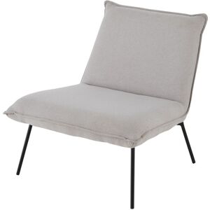 Maisons du Monde Fauteuil gris clair