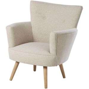 Maisons du Monde Fauteuil vintage beige - Publicité